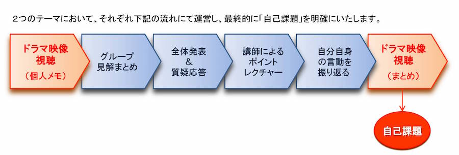 「ルーキーズ研修」の運営イメージ